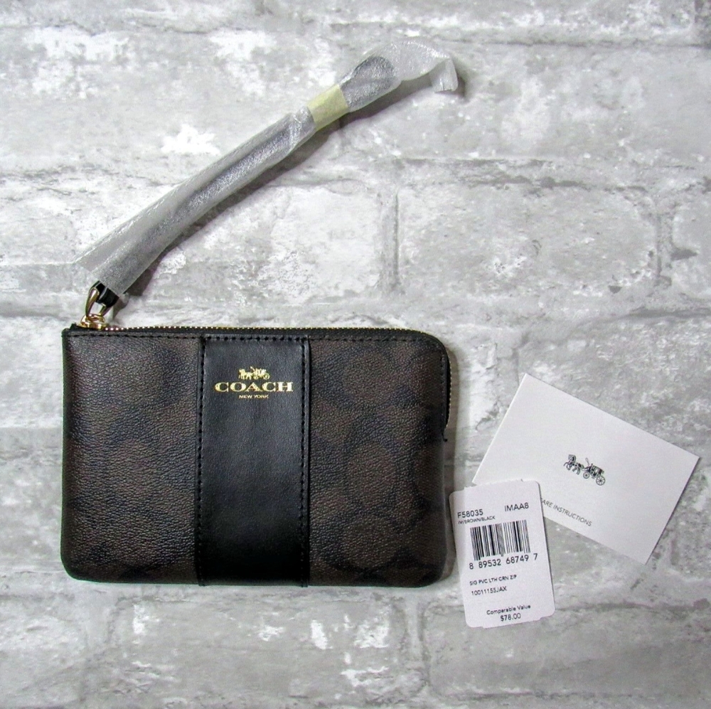 New Coach Wristlet